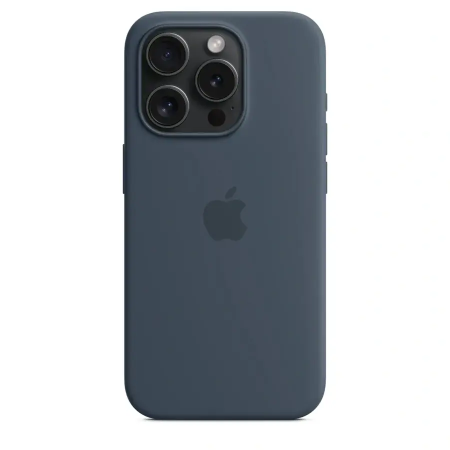 Чохол Apple iPhone 15 Pro Silicone Case with MagSafe Lux Copy - Storm Blue