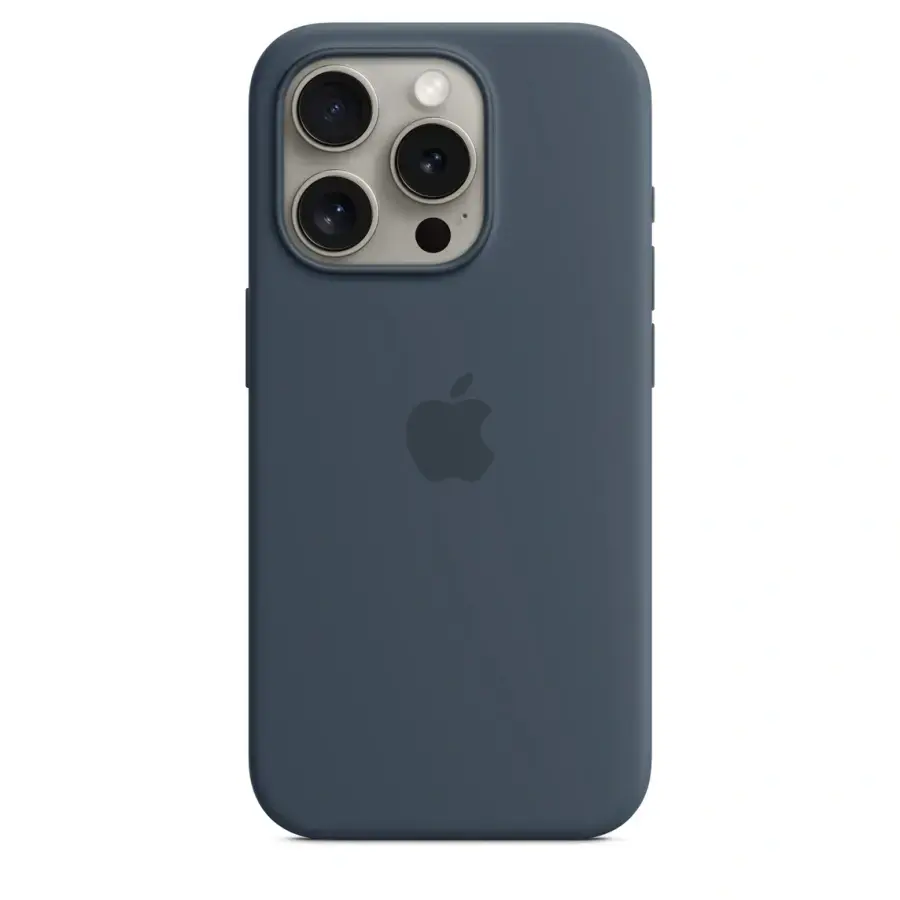 Чохол Apple iPhone 15 Pro Silicone Case with MagSafe Lux Copy - Storm Blue