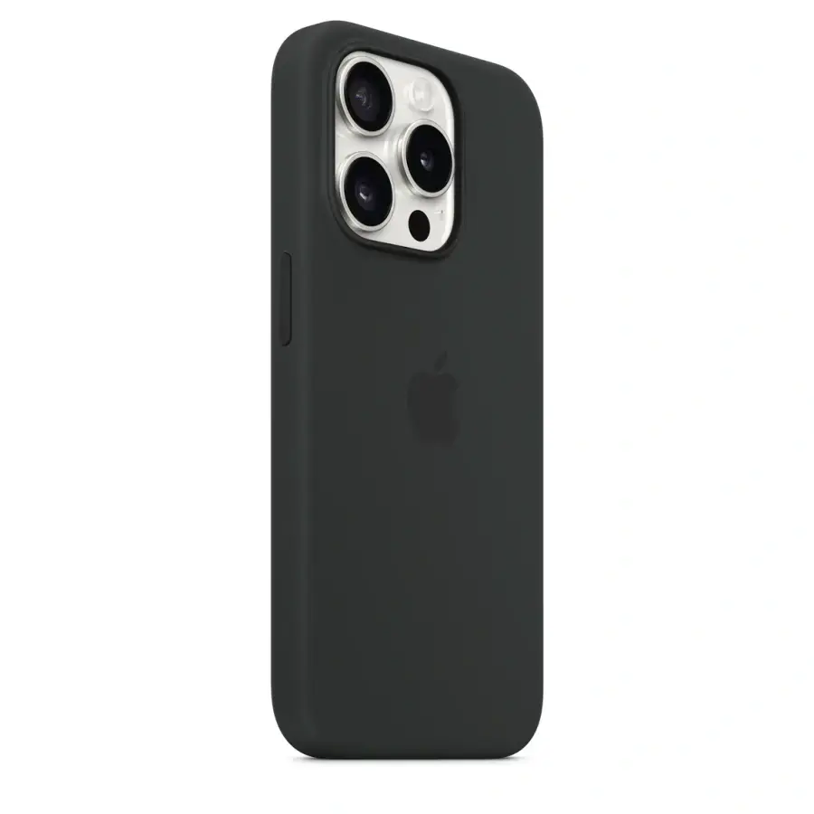 Чохол Apple iPhone 15 Pro Silicone Case with MagSafe Lux Copy - Black