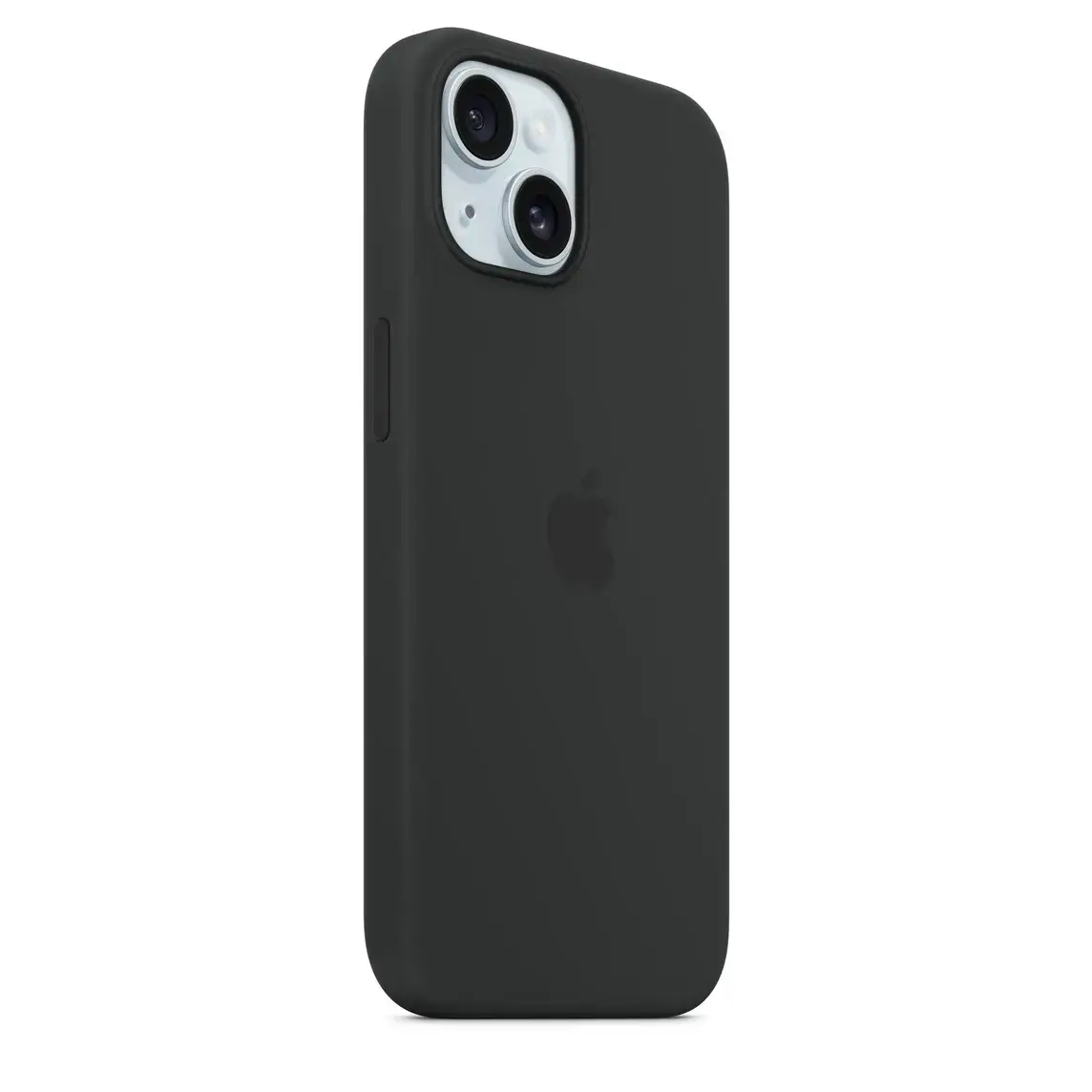 Чохол Apple iPhone 15 Silicone Case with MagSafe Lux Copy - Black