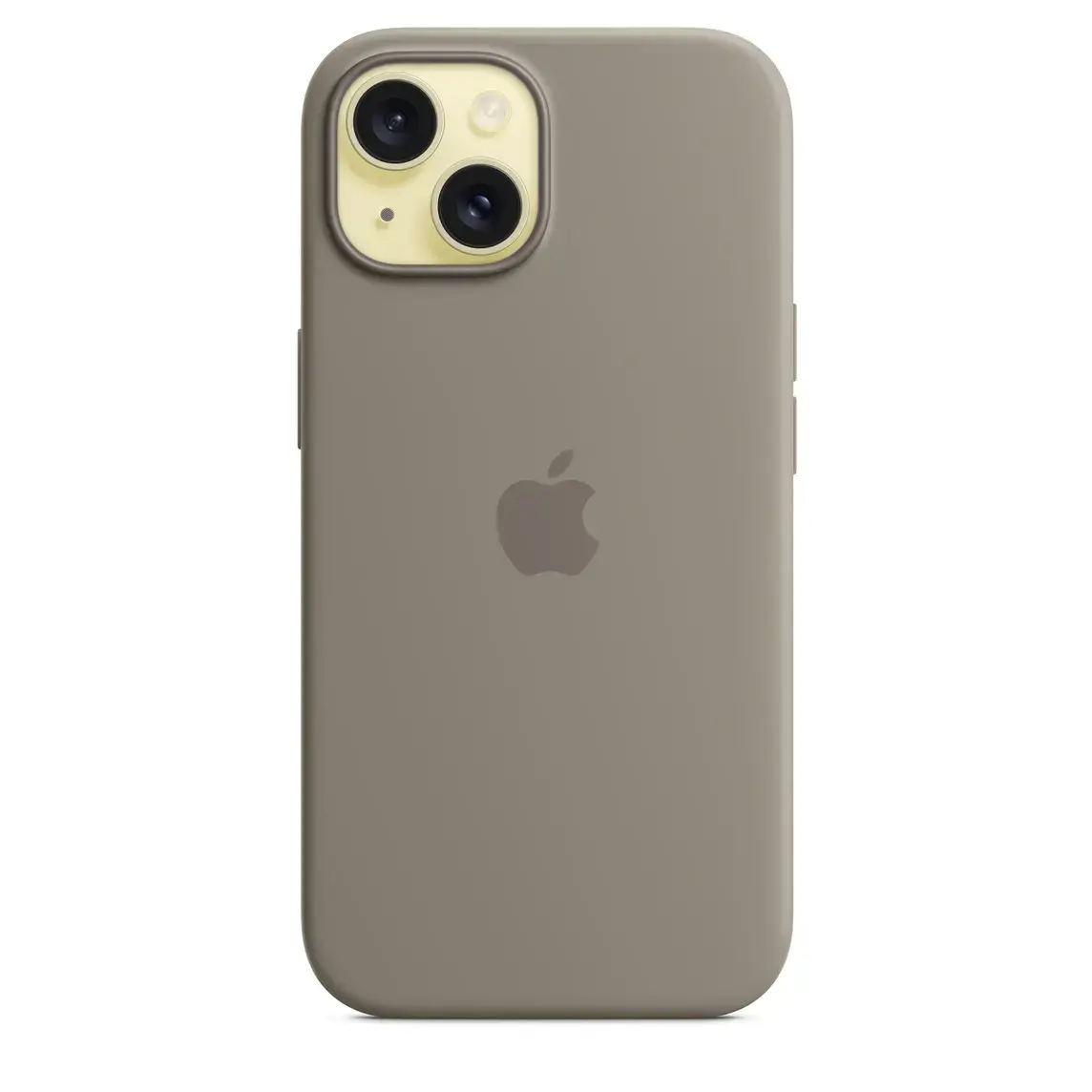 Чехол Apple iPhone 15 Silicone Case with MagSafe Lux Copy - Clay