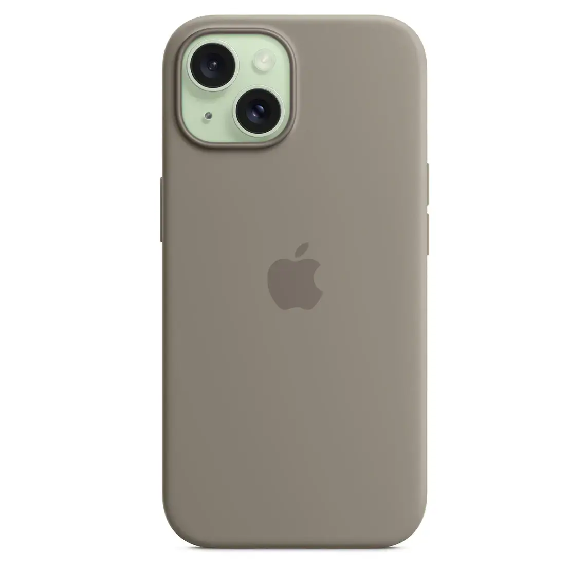 Чехол Apple iPhone 15 Silicone Case with MagSafe Lux Copy - Clay