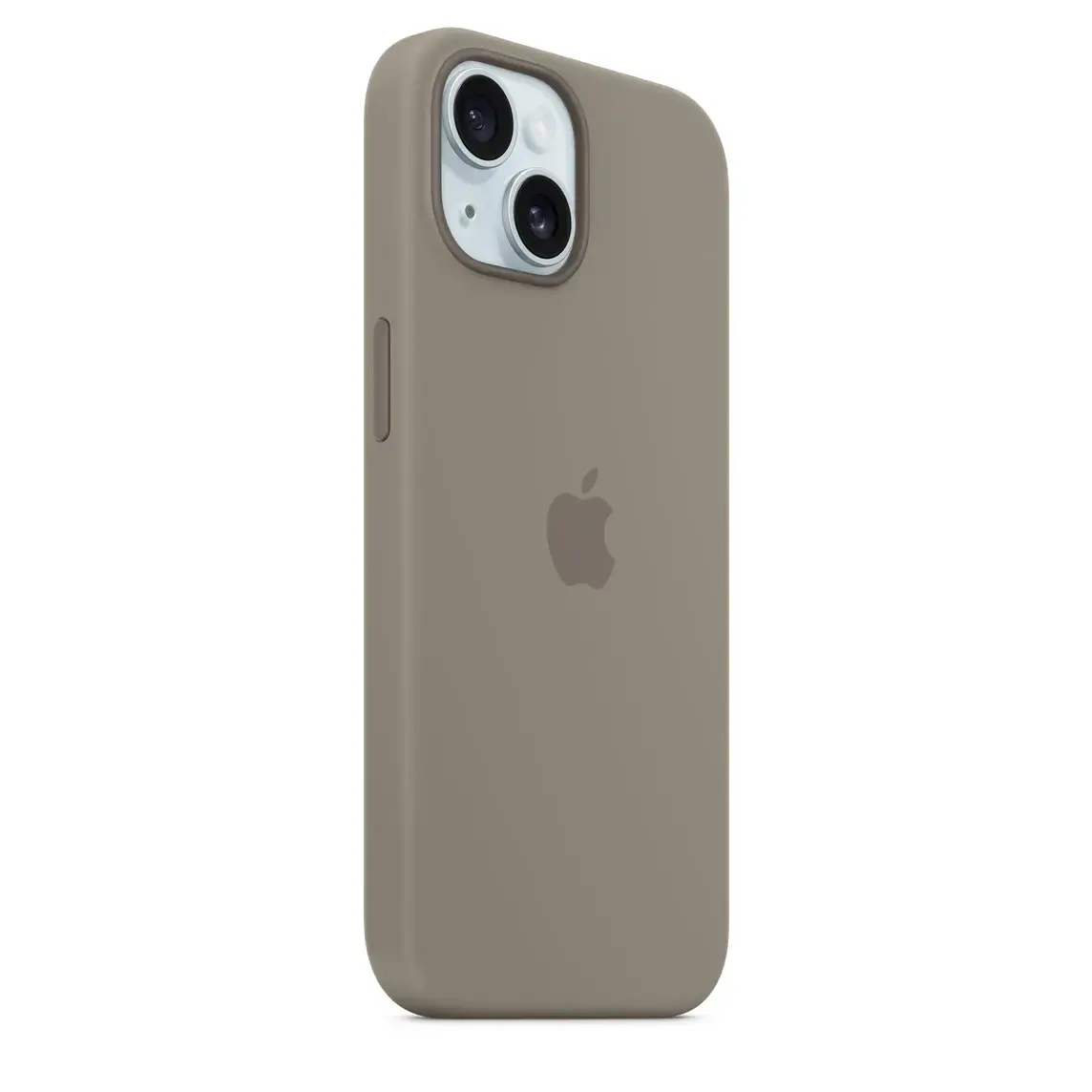 Чехол Apple iPhone 15 Silicone Case with MagSafe Lux Copy - Clay