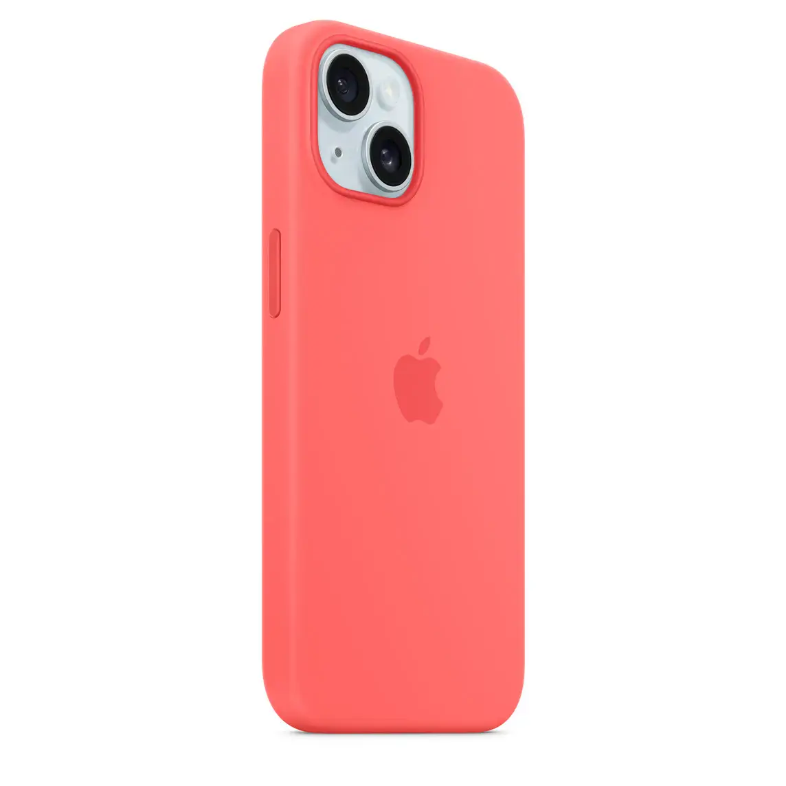 Чехол Apple iPhone 15 Silicone Case with MagSafe Lux Copy - Guava
