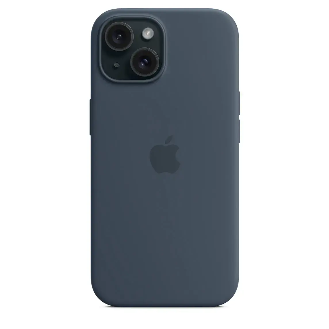 Чохол Apple iPhone 15 Silicone Case with MagSafe Lux Copy - Storm Blue