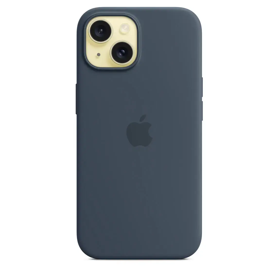 Чохол Apple iPhone 15 Silicone Case with MagSafe Lux Copy - Storm Blue