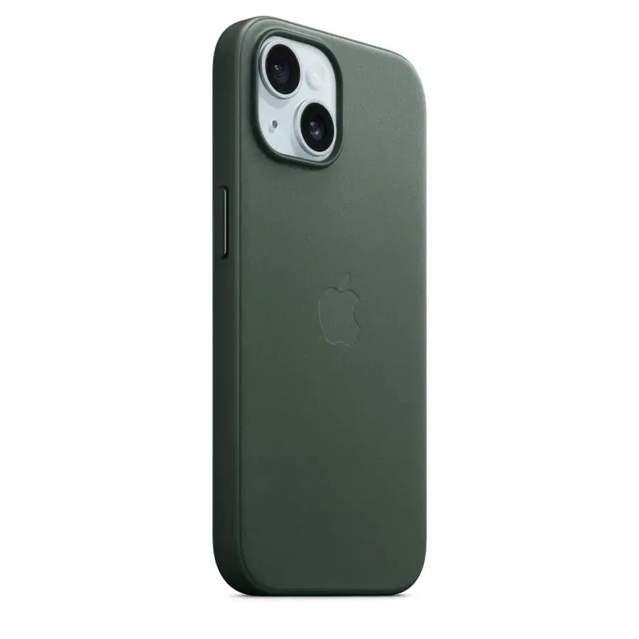 Чохол Apple iPhone 15 FineWoven Case with MagSafe - Evergreen (MT3J3)