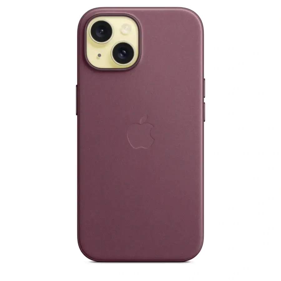 Чохол Apple iPhone 15 FineWoven Case with MagSafe - Mulberry (MT3E3)