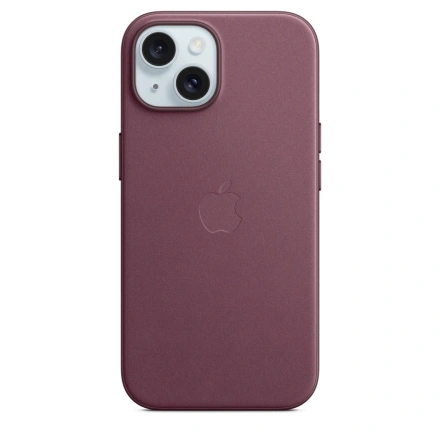 Чехол Apple iPhone 15 FineWoven Case with MagSafe - Mulberry (MT3E3)