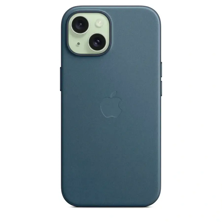 Чохол Apple iPhone 15 FineWoven Case with MagSafe - Pacific Blue (MT3G3)
