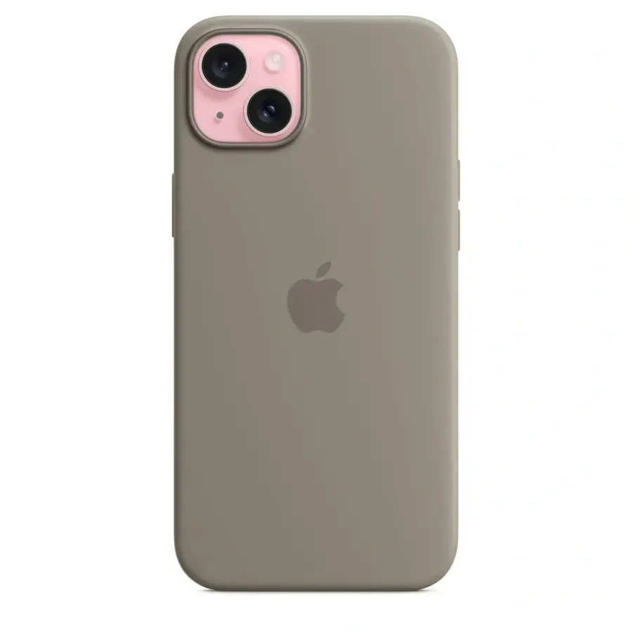 Чохол Apple iPhone 15 Plus Silicone Case with MagSafe - Clay (MT133)