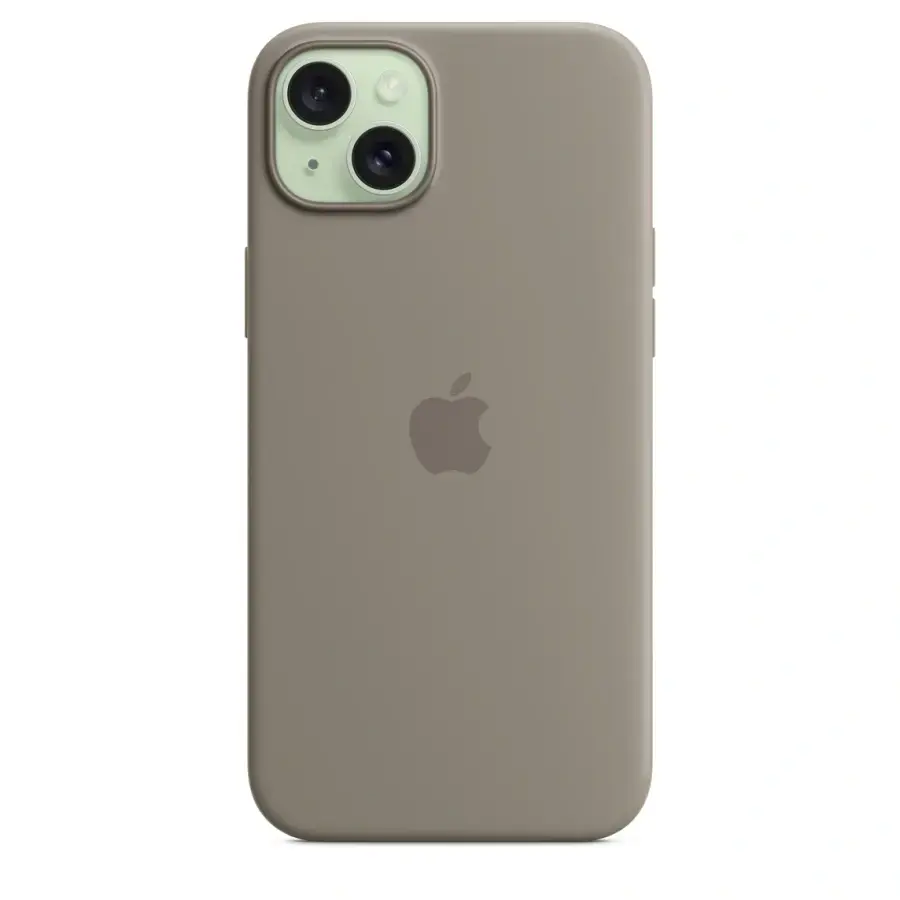 Чохол Apple iPhone 15 Plus Silicone Case with MagSafe - Clay (MT133)