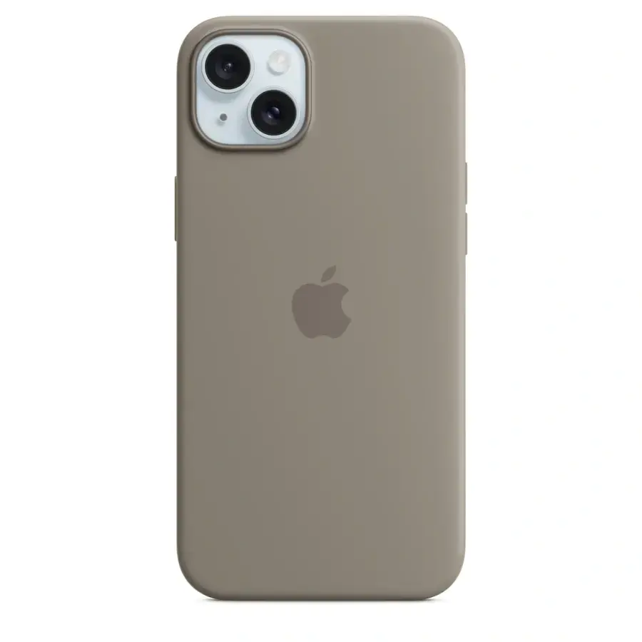 Чохол Apple iPhone 15 Plus Silicone Case with MagSafe - Clay (MT133)
