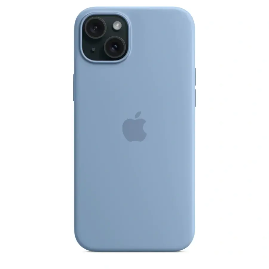Чохол Apple iPhone 15 Plus Silicone Case with MagSafe - Winter Blue (MT193)
