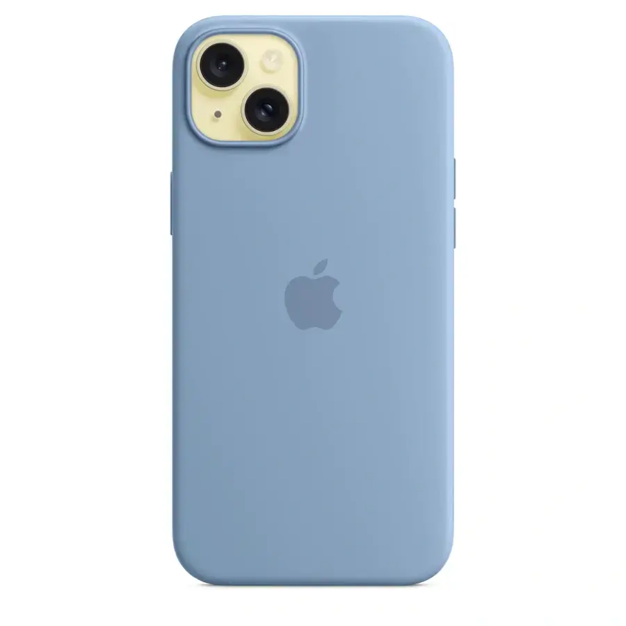 Чохол Apple iPhone 15 Plus Silicone Case with MagSafe - Winter Blue (MT193)