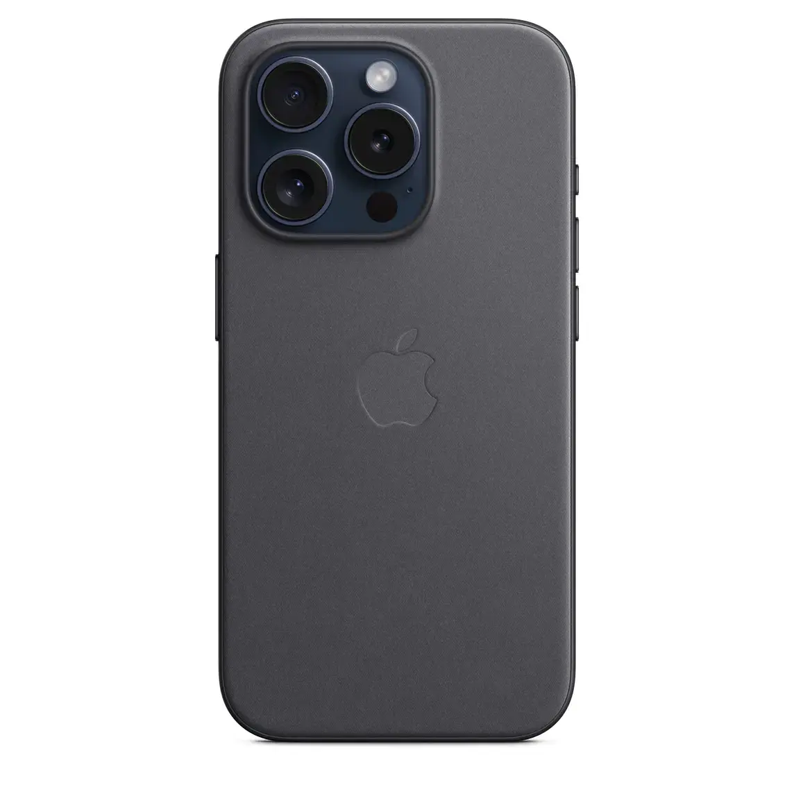 Чохол Apple iPhone 15 Pro FineWoven Case with MagSafe - Black (MT4H3)