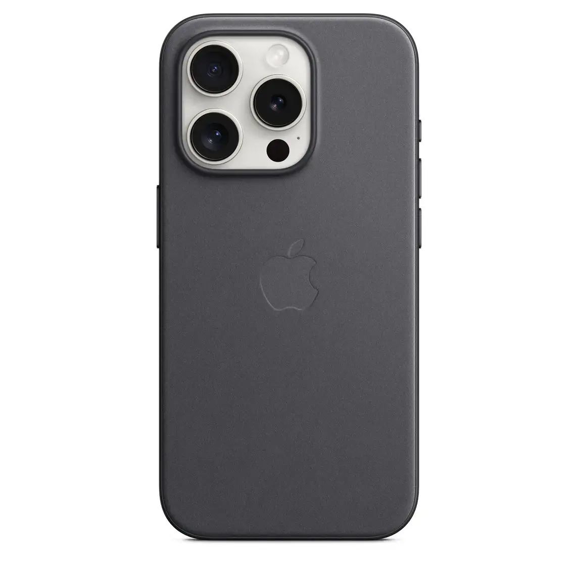 Чохол Apple iPhone 15 Pro FineWoven Case with MagSafe - Black (MT4H3)