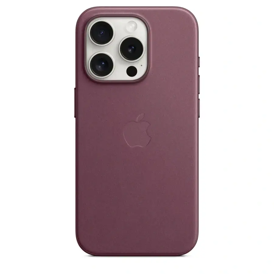 Чехол Apple iPhone 15 Pro FineWoven Case with MagSafe - Mulberry (MT4L3)