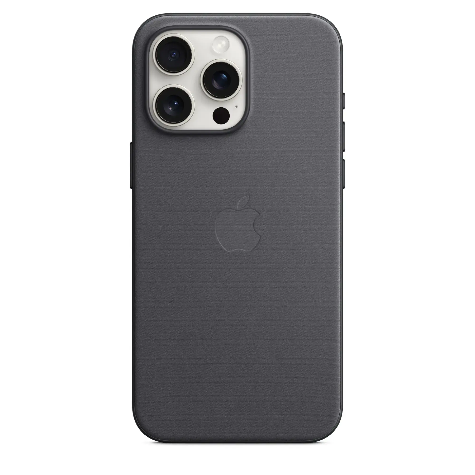 Чехол Apple iPhone 15 Pro Max FineWoven Case with MagSafe - Black (MT4V3)
