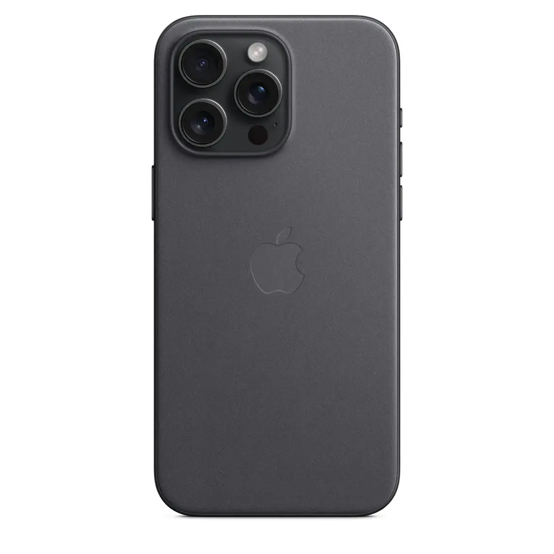 Чехол Apple iPhone 15 Pro Max FineWoven Case with MagSafe - Black (MT4V3)