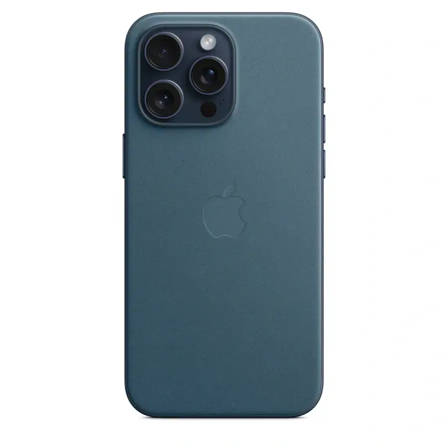 Чохол Apple iPhone 15 Pro Max FineWoven Case with MagSafe - Pacific Blue (MT4Y3)