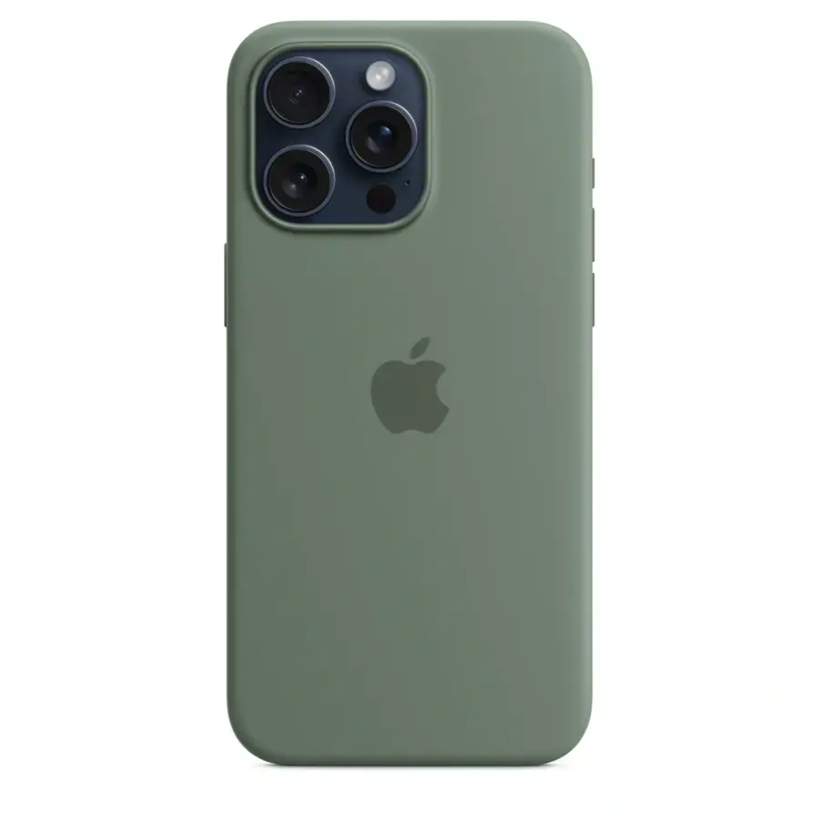 Чохол Apple iPhone 15 Pro Max Silicone Case with MagSafe - Cypress (MT1X3)