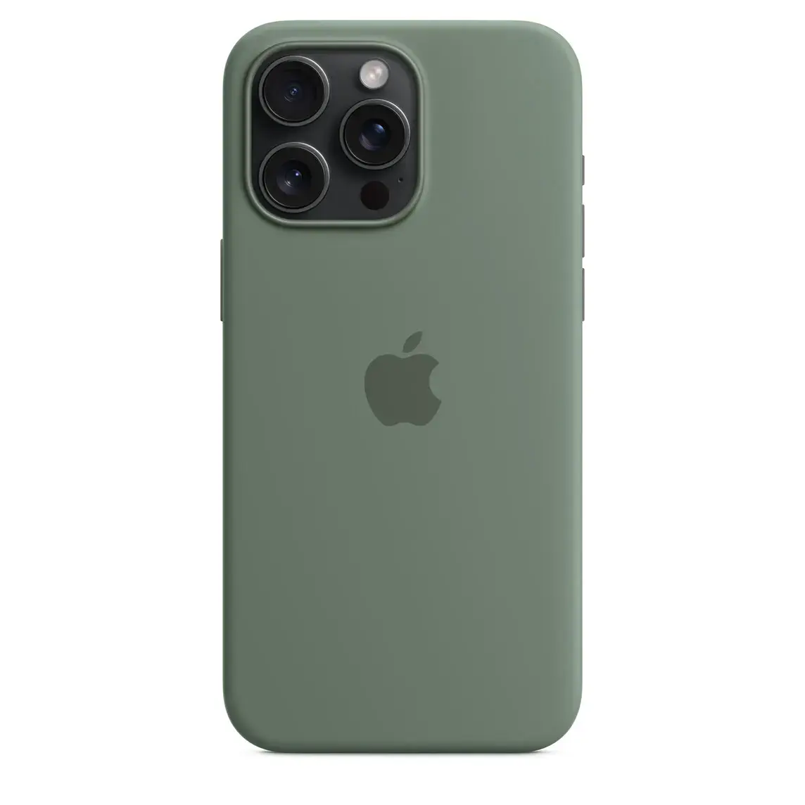 Чехол Apple iPhone 15 Pro Max Silicone Case with MagSafe - Cypress (MT1X3)