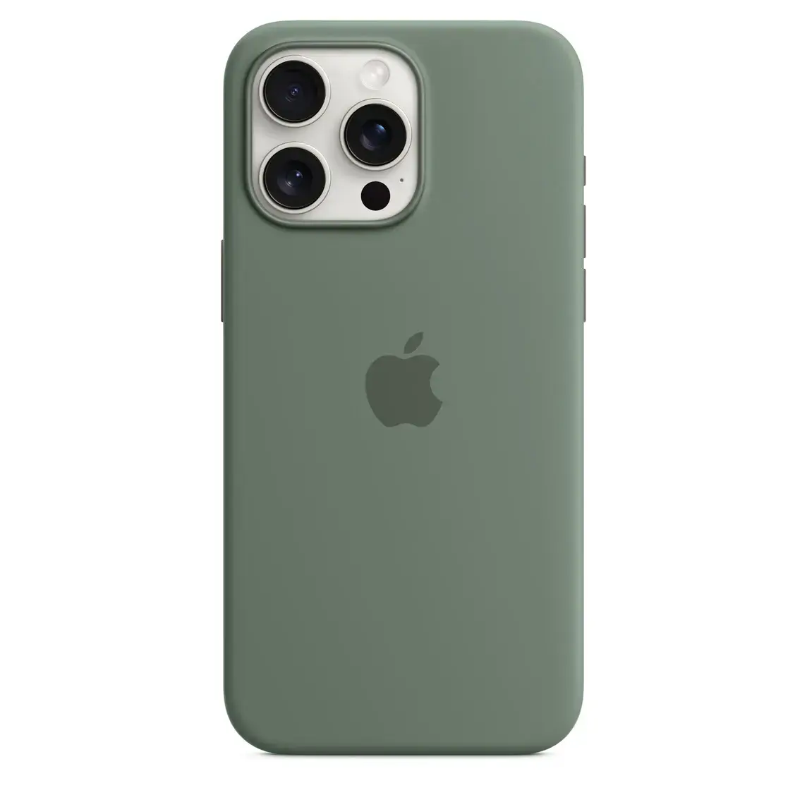 Чехол Apple iPhone 15 Pro Max Silicone Case with MagSafe - Cypress (MT1X3)