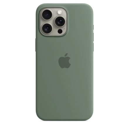 Чохол Apple iPhone 15 Pro Max Silicone Case with MagSafe - Cypress (MT1X3)