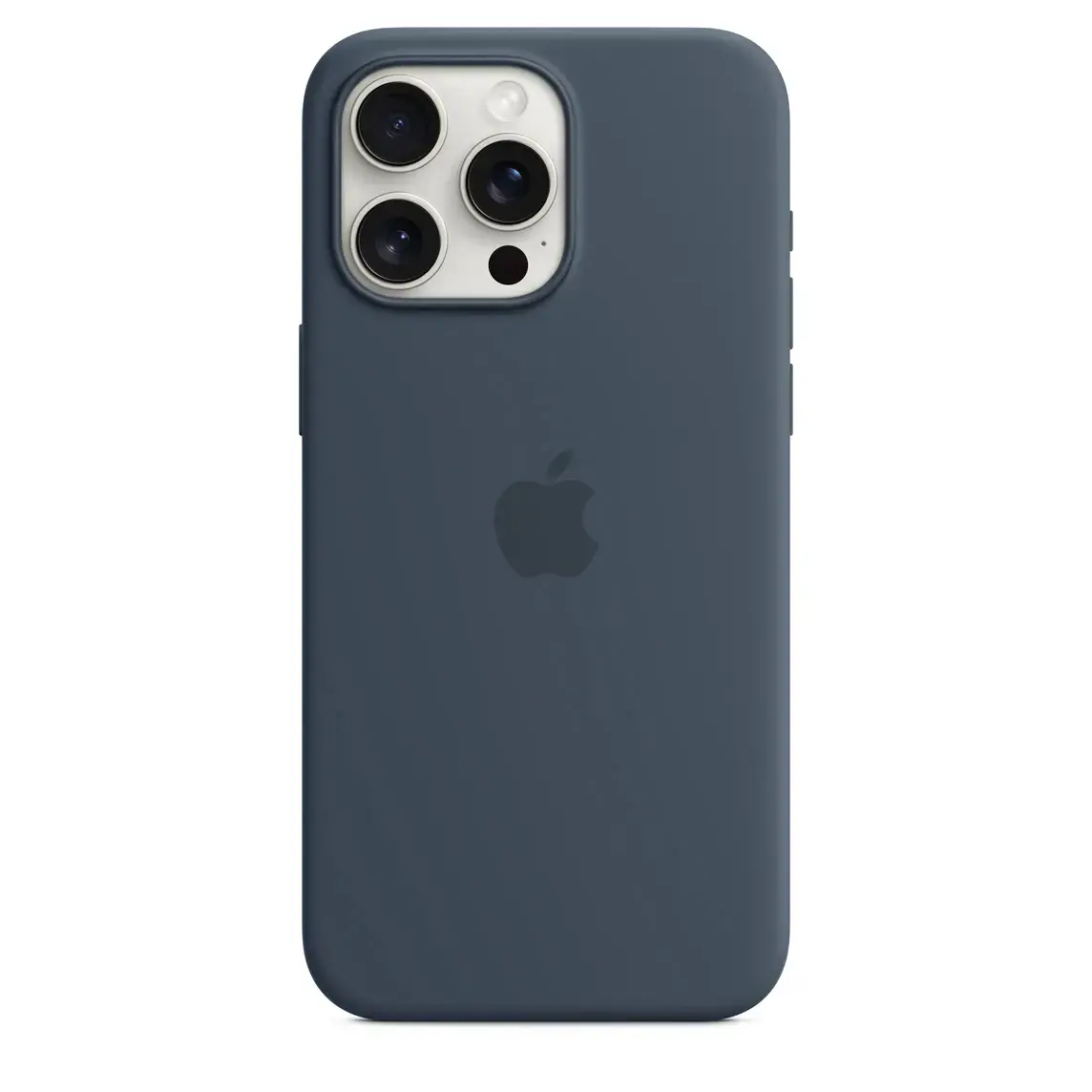 Чохол Apple iPhone 15 Pro Max Silicone Case with MagSafe - Storm Blue (MT1P3)