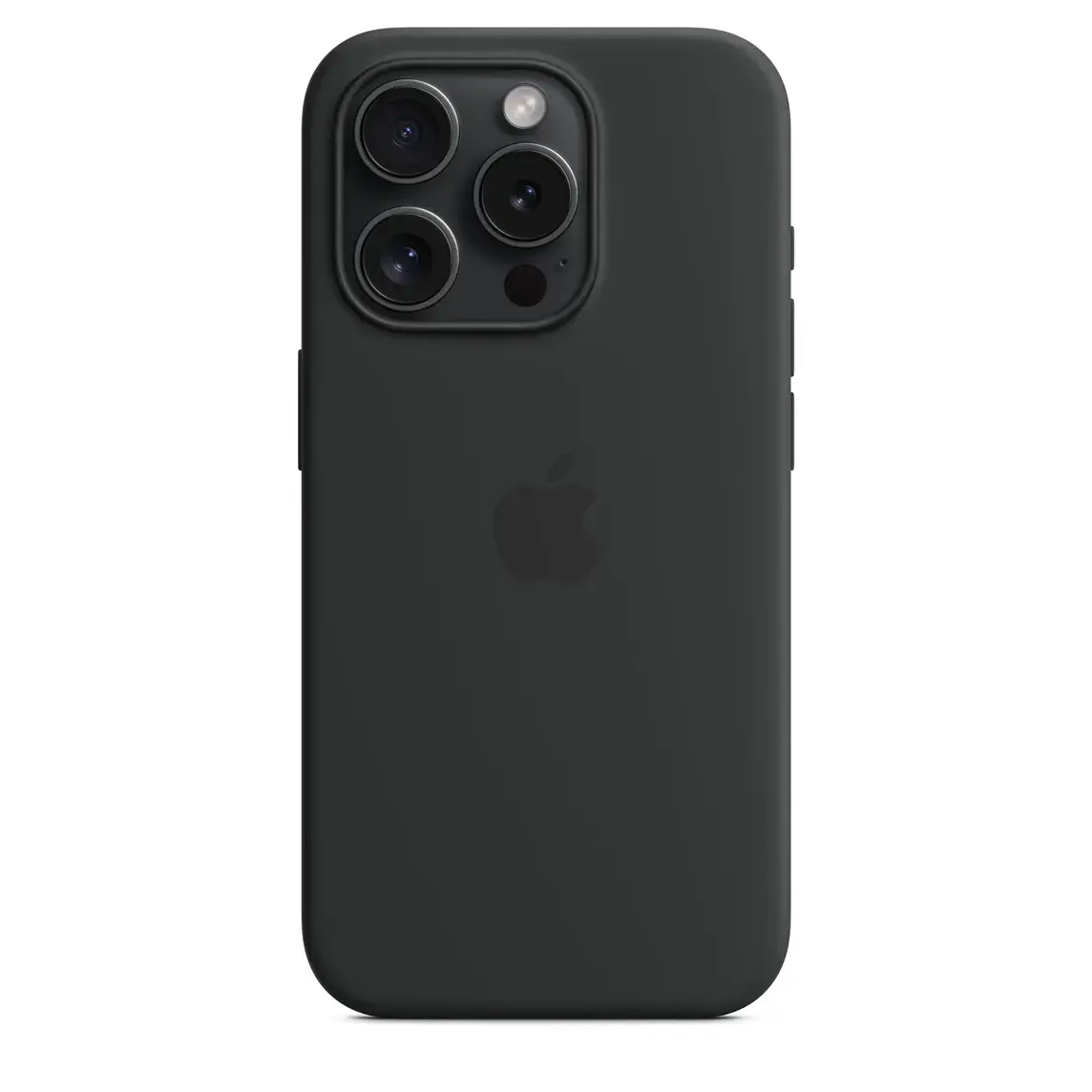 Чехол Apple iPhone 15 Pro Silicone Case with MagSafe - Black (MT1A3)