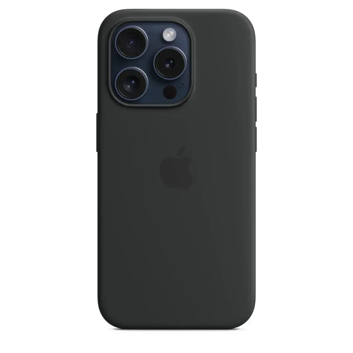 Чехол Apple iPhone 15 Pro Silicone Case with MagSafe - Black (MT1A3)
