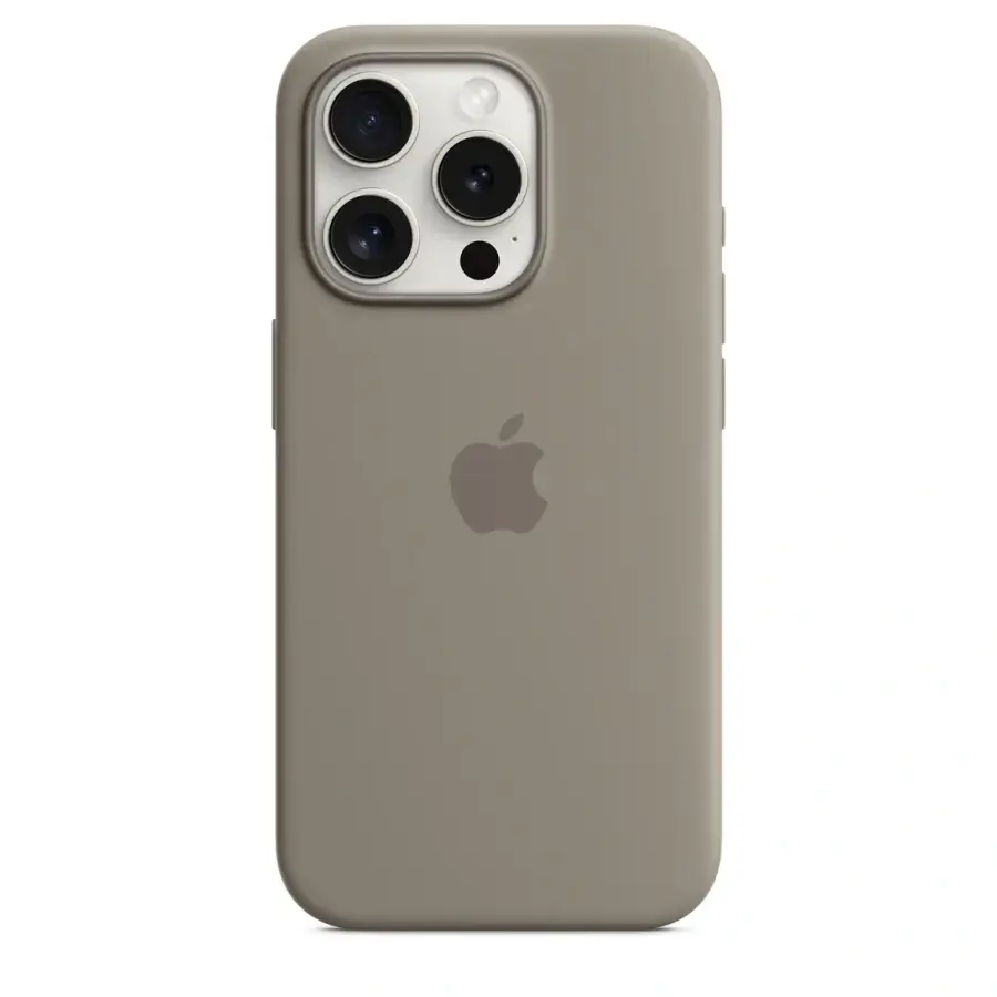 Чохол Apple iPhone 15 Pro Silicone Case with MagSafe - Clay (MT1E3)