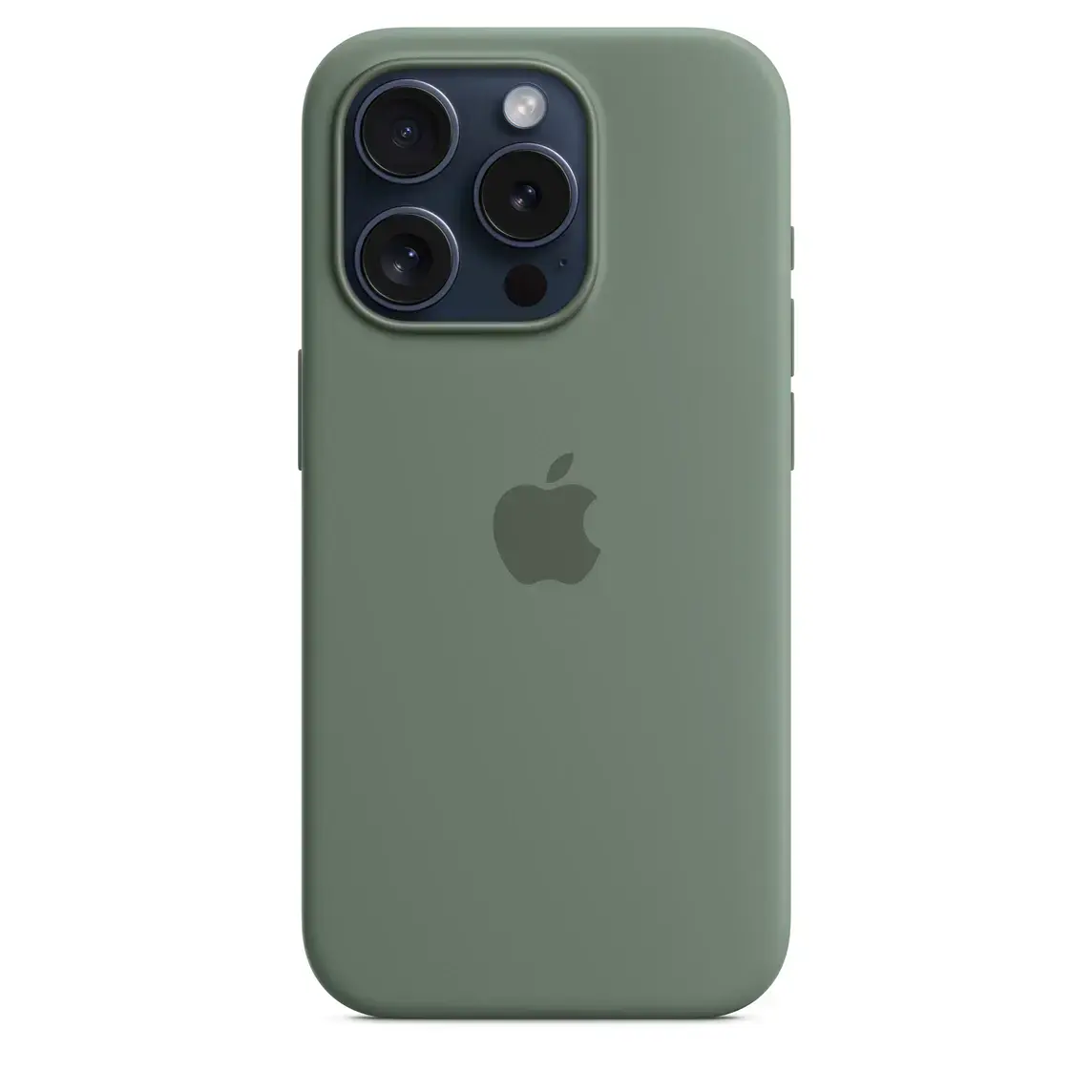 Чехол Apple iPhone 15 Pro Silicone Case with MagSafe - Cypress (MT1J3)