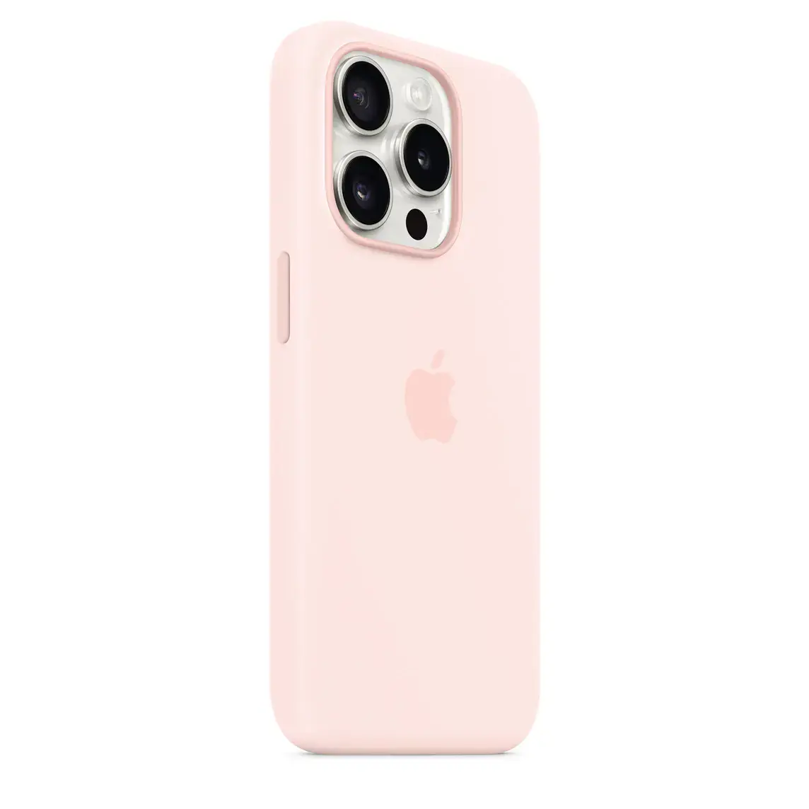 Чехол Apple iPhone 15 Pro Silicone Case with MagSafe - Light Pink (MT1F3)