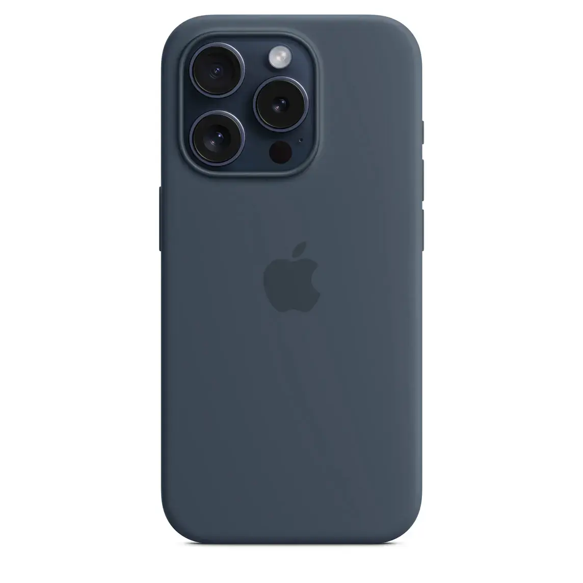 Чохол Apple iPhone 15 Pro Silicone Case with MagSafe - Storm Blue (MT1D3)