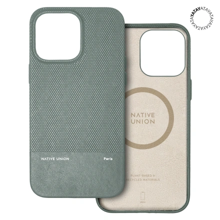 Чехол Native Union (RE) Classic Case for iPhone 15 Pro Max - Slate Green (RECLA-GRN-NP23PM)