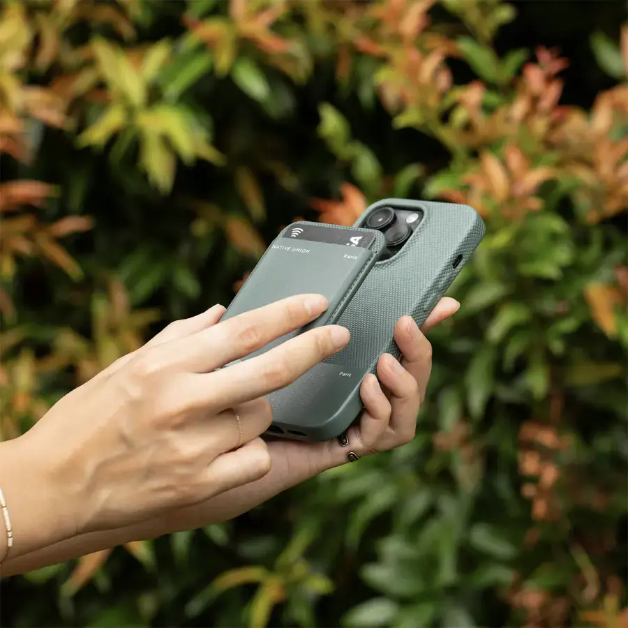 Чохол Native Union (RE) Classic Case for iPhone 15 Pro - Slate Green (RECLA-GRN-NP23P)