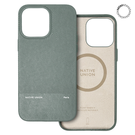 Чехол Native Union (RE) Classic Case for iPhone 15 Pro - Slate Green (RECLA-GRN-NP23P)