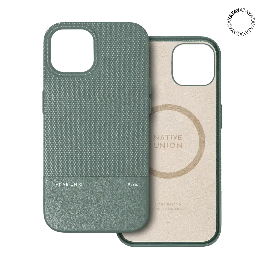 Чехол Native Union (RE) Classic Case for iPhone 15 - Slate Green (RECLA-GRN-NP23)