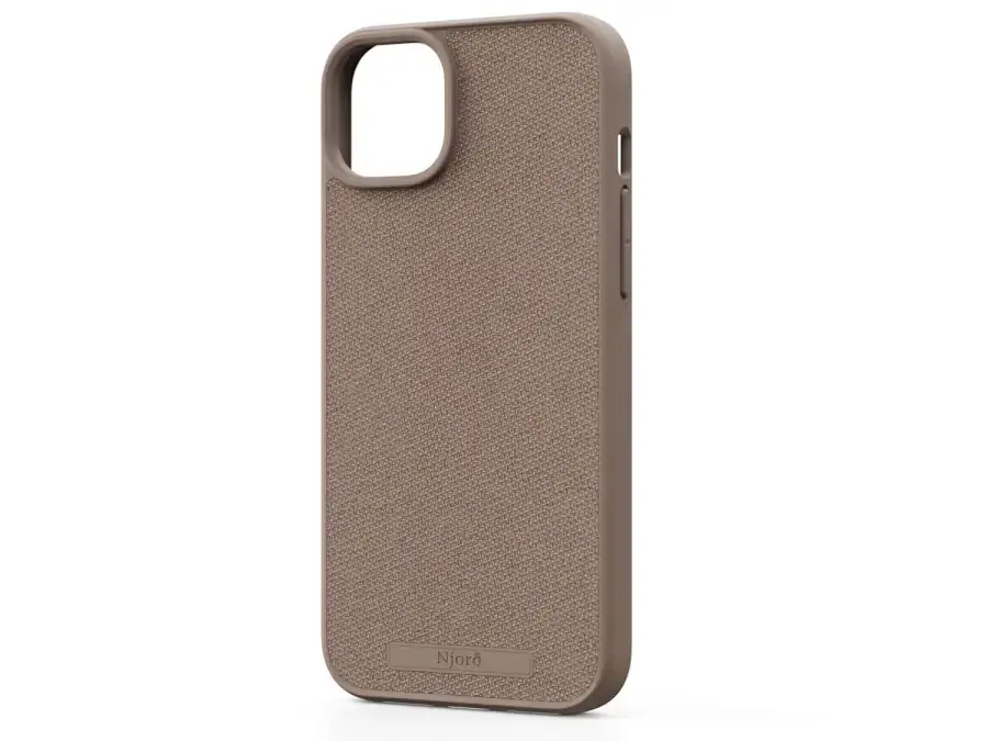 Чохол Njord Fabric MagSafe Case for iPhone 15 Plus - Pink Sand (NA52FA12)