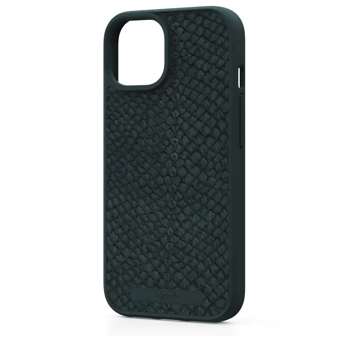 Чохол Njord Salmon Leather MagSafe Case for iPhone 15 - Dark Green (NA51SL02)