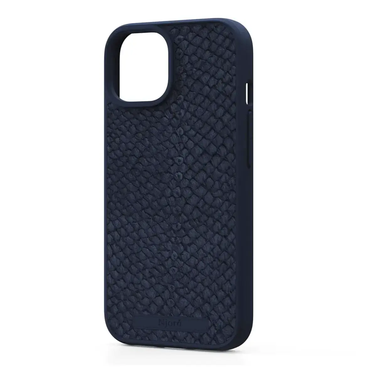 Чехол Njord Salmon Leather MagSafe Case for iPhone 15 - Petrol Blue (NA51SL01)