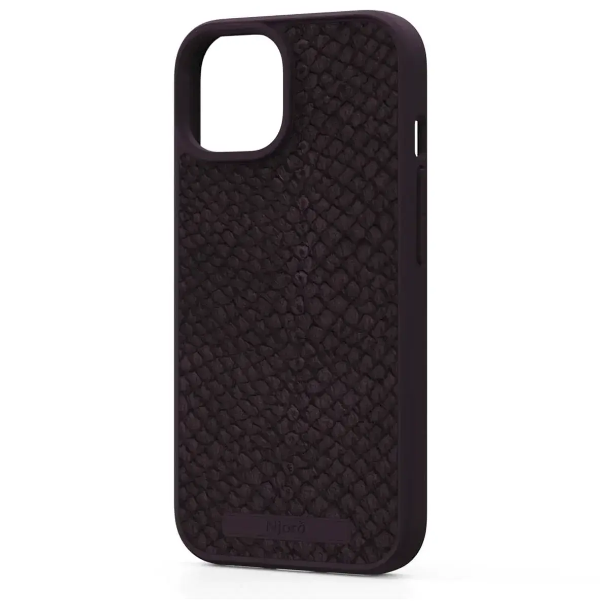 Чехол Njord Salmon Leather MagSafe Case for iPhone 15 Plus - Rust (NA52SL03)