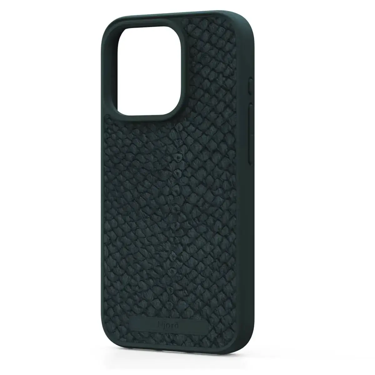 Чехол Njord Salmon Leather MagSafe Case for iPhone 15 Pro - Dark Green (NA53SL02)
