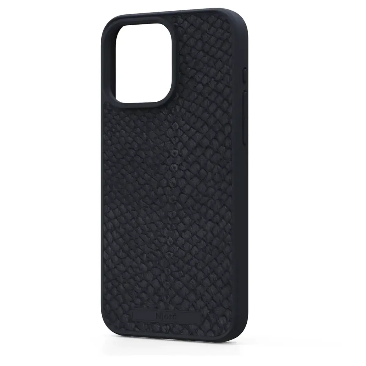 Чехол Njord Salmon Leather MagSafe Case for iPhone 15 Pro Max - Black (NA54SL00)