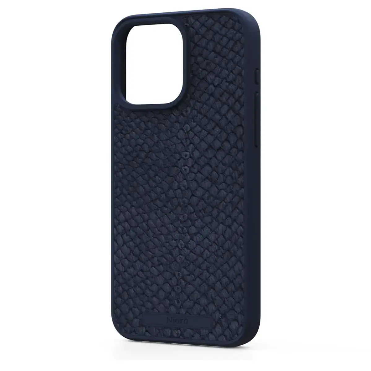 Чехол Njord Salmon Leather MagSafe Case for iPhone 15 Pro Max - Petrol Blue (NA54SL01)