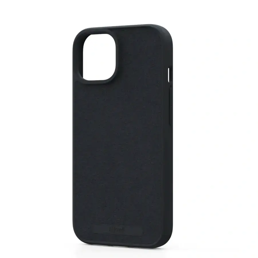 Чехол Njord Suede MagSafe Case for iPhone 15 - Black (NA51SU00)