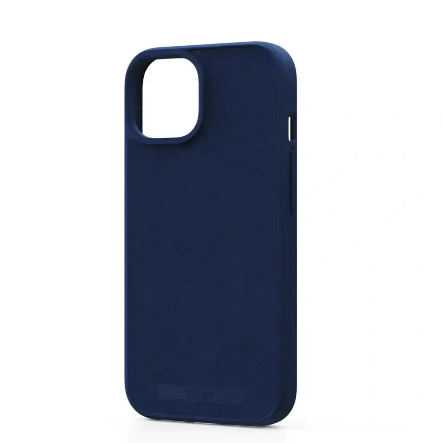 Чохол Njord Suede MagSafe Case for iPhone 15 - Navy Blue (NA51SU01)