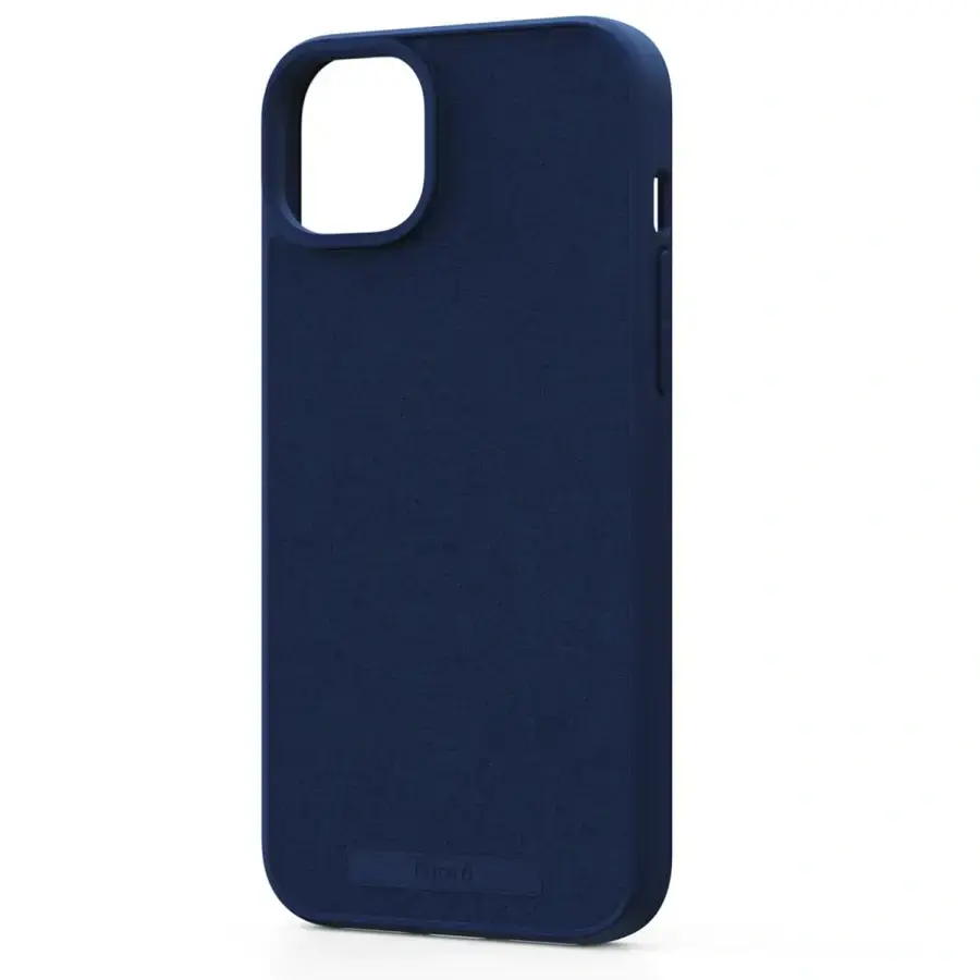 Чохол Njord Suede MagSafe Case for iPhone 15 Plus - Navy Blue (NA52SU01)
